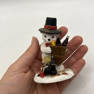 Coca Cola Polar Bear Cubs Giving Thanks For Friends & Family Mini Collectible